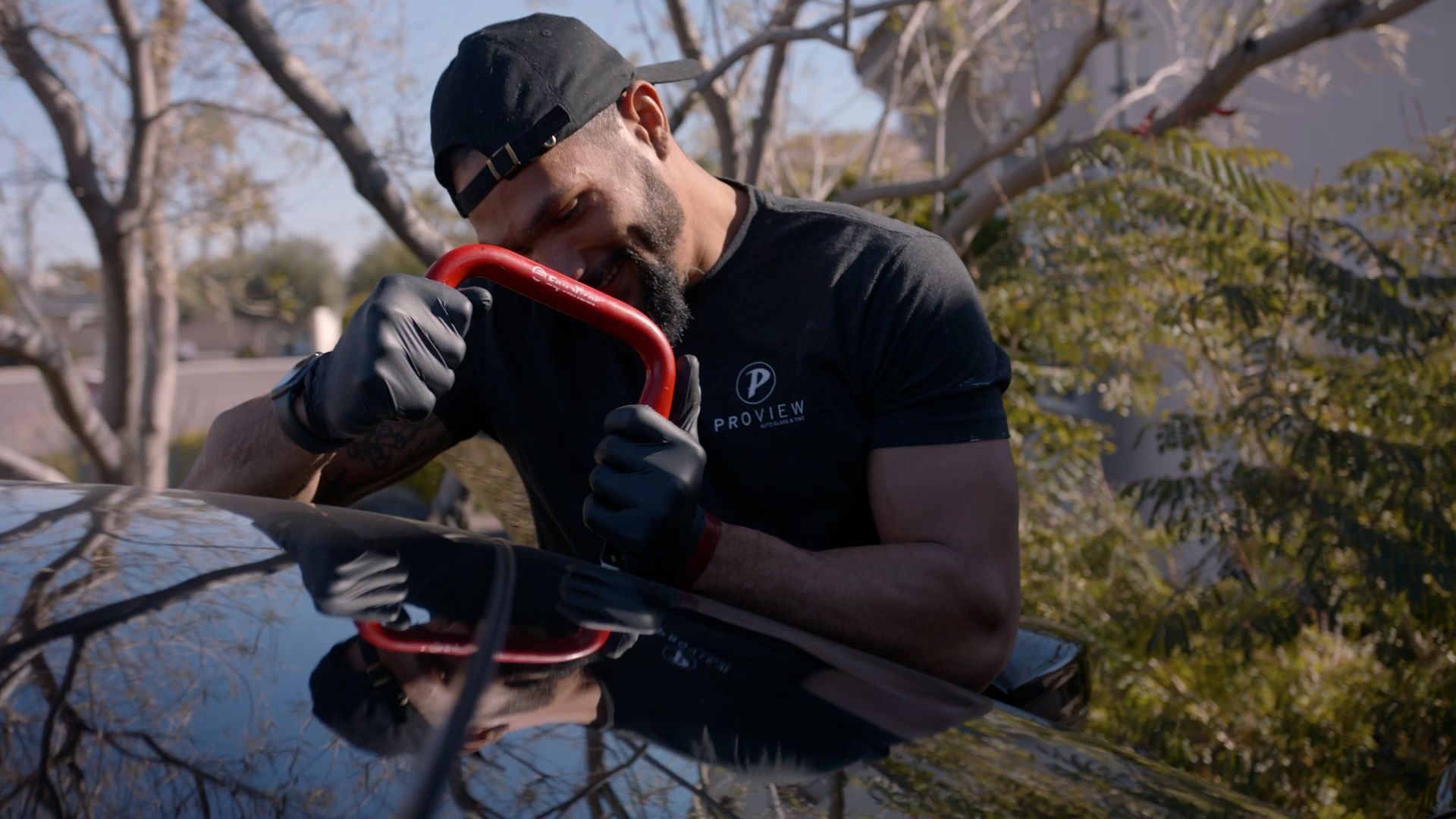 A ProView automotive tint project